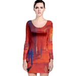 Collection: Firewater<br>Print Design:  Something of Interest <br>Dress Style: Parisienne (Velvet)