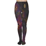 Collection: Nightvibe <br>Print Design:  Night Orchids  <br>Style: Tights