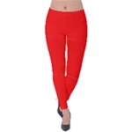Collection: Firewater<br>Print Design: Cirque Red<br>Style: Velvet Leggings