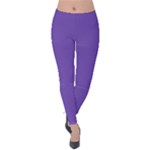 Collection: Firewater<br>Print Design: Cirque Purple<br>Style: Velvet Leggings