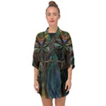 Collection: Acquerello<br>Print Design: Odonata Sera<br>Style: Chiffon Kimono