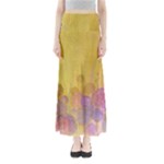 Collection: Chalk Pastel<br> Print Design: The Wishers - colour gold<br> Style: Long Fitted Skirt