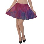 Collection: Chalk Pastel<br> Print Design: The Wishers<br> Style: Velvet Full Short Skirt
