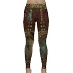 Collection: Steampunk <br>Print Design: Stopped in Time - Kraken<br>Style: Yoga Leggings
