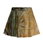 Collection: Acquerello <br>Print Design: Adventures in Bamboo- Darker<br>Style: Mini Flared Skirt