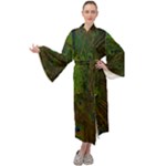 Collection: Animalia <br>Print Design: Pavone 1<br>Style: Velvet Kimono