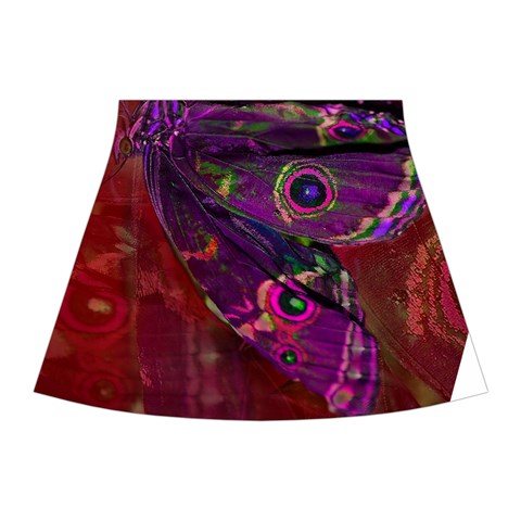 Collection: Metamorpha <br>Print Design:  Gypsy Moth Front Skirt