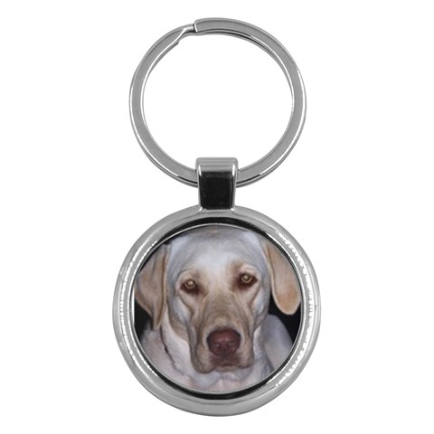 Labrador Retriever Dog Key Chain (Round) from EricasImages Front