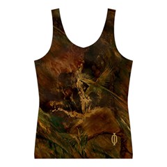 Collection: Olivegold <br>Print Design:  Amazon Gold  <br>Style: Tank Top from EricasImages Front